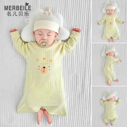 婴儿连体衣服睡衣哈衣爬服睡袋