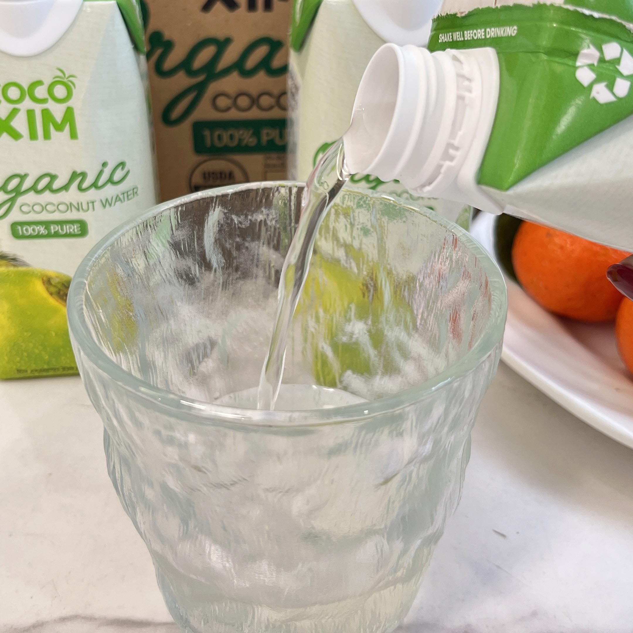 越南进口cocomix酷酷西姆100%椰子水330ml*6瓶椰青果汁饮料电解质