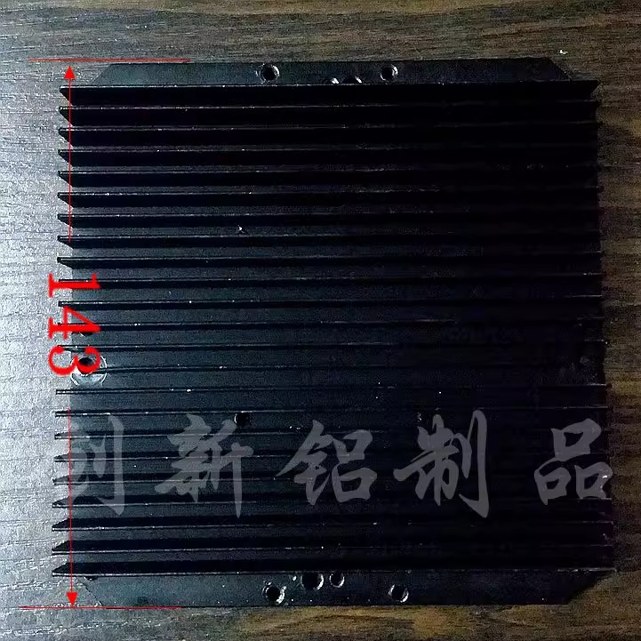 铝型材宽143*20铝散热块散热片