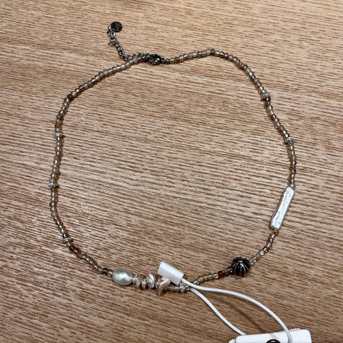 MSLAN新款不规则天然石珍珠项链2026夏季商场同款专柜正品MIBS369