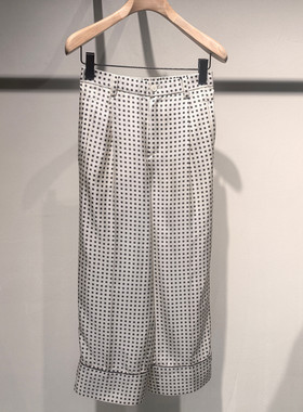 【缇娜】LESS国内代购26春专柜正品方格直筒长裤2Q1E14010-1995