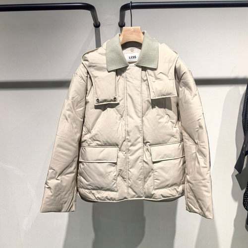 LESS国内26冬季专柜正品短款鹅绒羽绒服2Q0C15910-3695