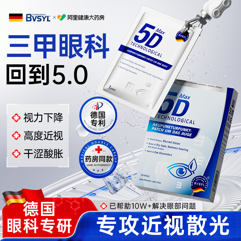 【德国品牌】视力5.0缓解眼疲劳