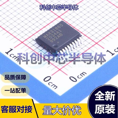 1个 MAX31865AAP+T 模数转换芯片ADC SSOP-20-208mil 15位 1 3V~3