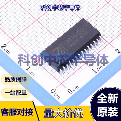 5个 TM1640B LED驱动 SOP-28-300mil     全新原装