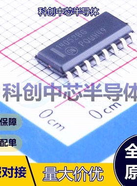 1个 MC14052BDR2G 模拟开关/多路复用器 SOIC-16 双刀四掷(DP4T)