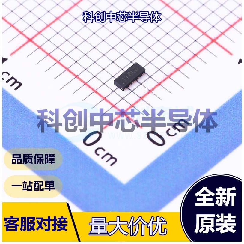 10个 TPD4E05U06DQAR 静电和浪涌保护(TVS/ESD) USON-10(1x2.5)