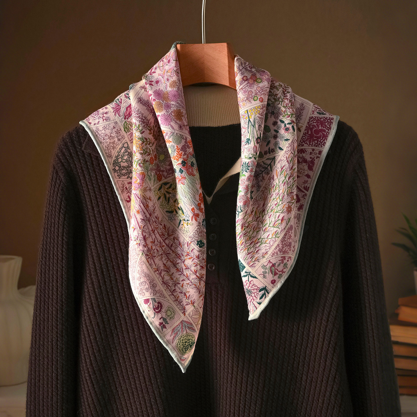 真丝羊毛丝巾小方巾女士秋冬季系脖轻奢高级感羊绒短围巾妈妈薄款,服饰配件/皮带/帽子/围巾,围巾/丝巾/披肩,淘宝优惠券,粉丝福利购,淘宝优惠卷