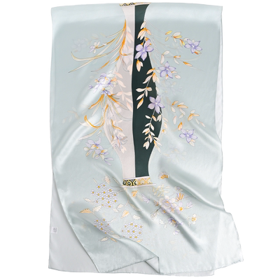 丝巾送礼妈妈真丝围巾礼盒