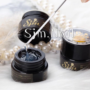 美甲饰品免洗大力胶水强粘钻胶专用指甲金属饰品粘胶牢固