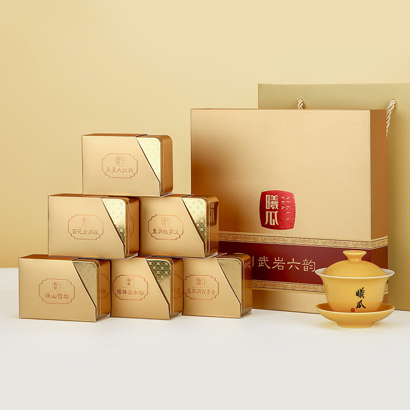 曦瓜武岩六韵正岩茶叶武夷大红袍铁罗汉水仙肉桂特级乌龙送礼盒装,茶,大红袍,淘宝优惠券,粉丝福利购,淘宝优惠卷