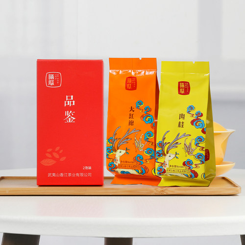 曦瓜福禄肉桂大红袍茶叶2泡装16g 武夷山茶叶武夷岩茶