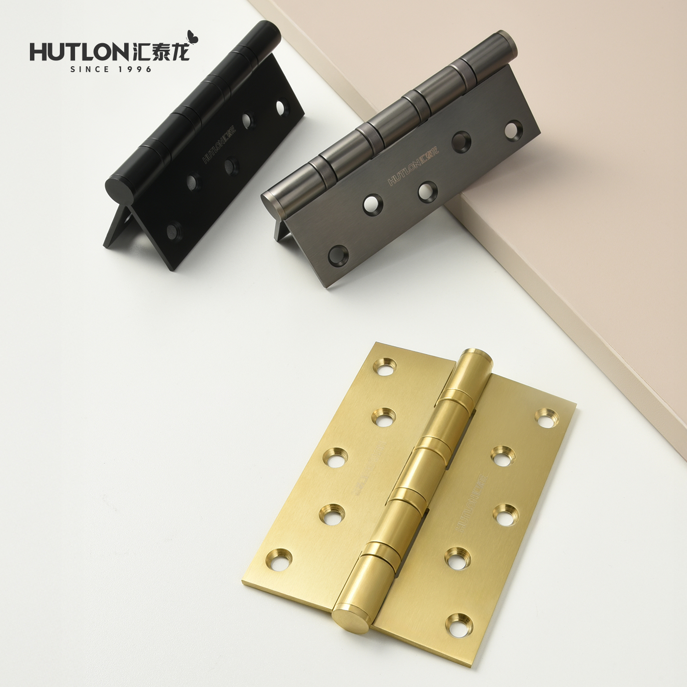 汇泰龙不锈钢合页5寸轴承3.0加厚房门活页木门普通型铰链平开合叶