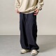 男款 UNDIHARE 休闲长裤 多口袋军裤 24AW日系复古水洗人字纹工装 裤