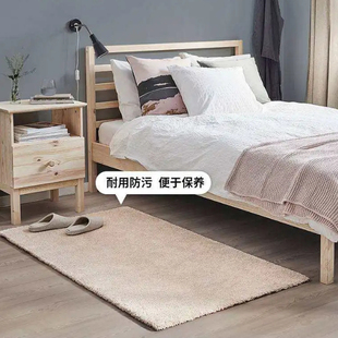 江浙沪包邮！正品宜家代购斯托恩瑟短绒地毯客厅地垫茶几毯床边毯