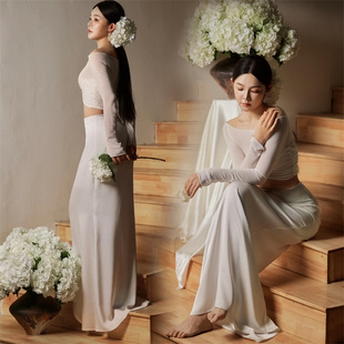 新款影楼写真时尚女神氛围感写真情绪个人高级感拍照艺术照服装