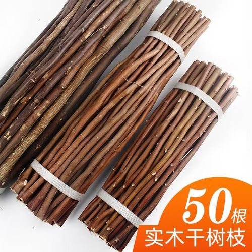 树枝手工树枝装饰原木diy