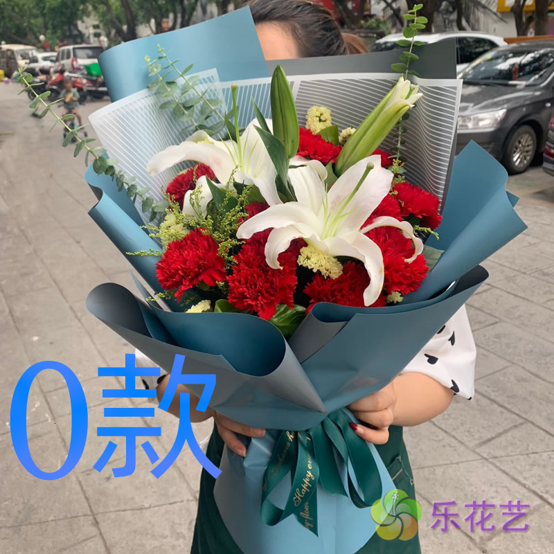 生日白百合新疆阿克苏花店送花新和拜城乌什阿瓦提县同城鲜花快递