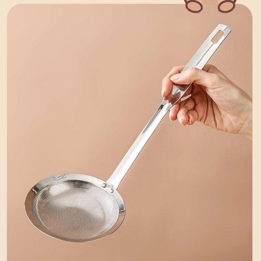 304硬网冲孔多用打沫勺