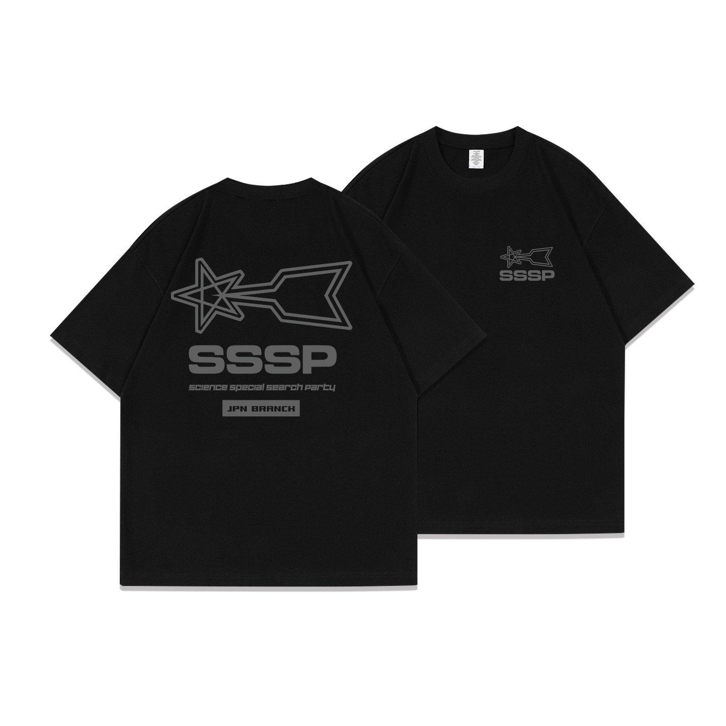 日系动漫奥特曼科学特搜队SSSP短袖t恤男女纯棉重磅半袖上衣服潮