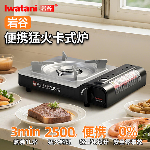 新款岩谷卡式炉户外炉具ZB-LP-1