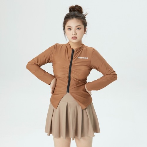 2025新款高级感长袖分体大码泳衣