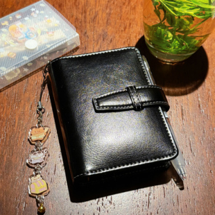 potato bb原创 手账pu皮本子 m5黑色棕色特别版森林绿 百搭手账本