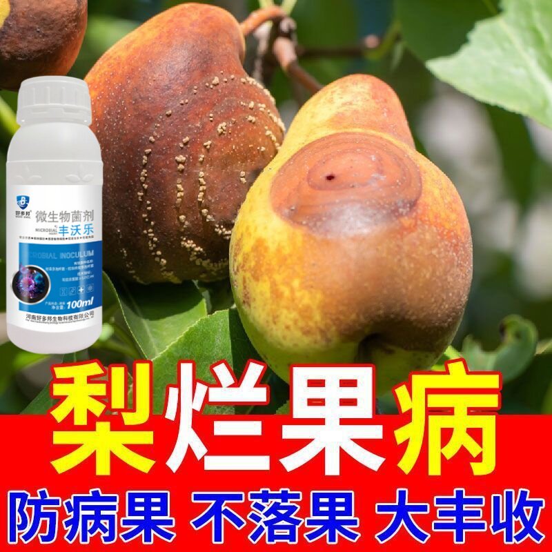 梨树病全治梨火疫病专用药果树锈病羊胡子病黑星黑斑病正品杀菌剂