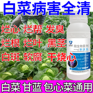 丰沃乐白菜病菌清保心剂全清专用药软腐灵防腐包心杀菌剂霉肿病