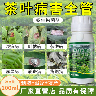 茶叶病全管专用病菌清茶树病害清叶枯病轮斑病茶霉病褐斑专用菌剂
