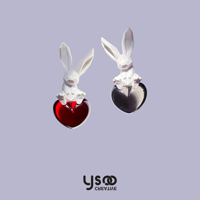 元术乐之ysoo原创设计小兔子耳环