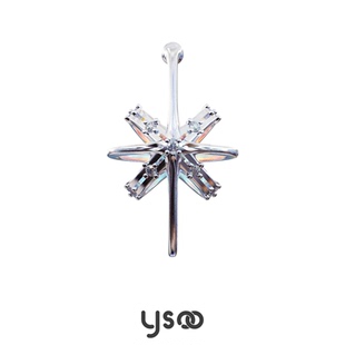 遥望星辰/925银星星耳钉耳饰气质小众设计感耳饰耳夹耳坠元术乐之