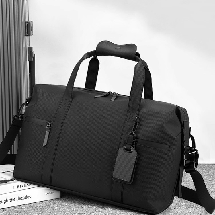 防泼水皮膜面料男士出差旅行包轻