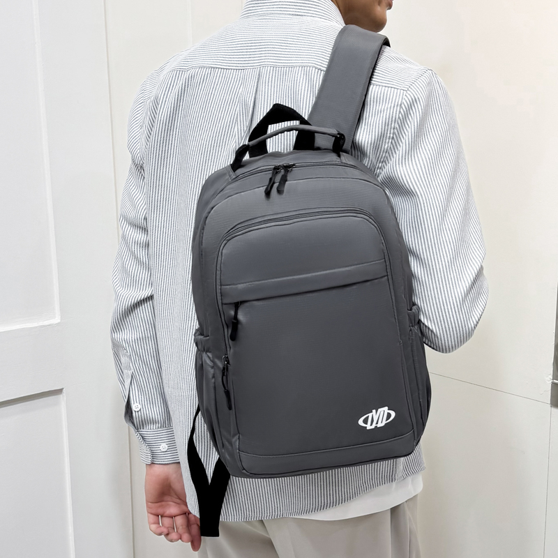 牛津布男士小号双肩包休闲简约潮