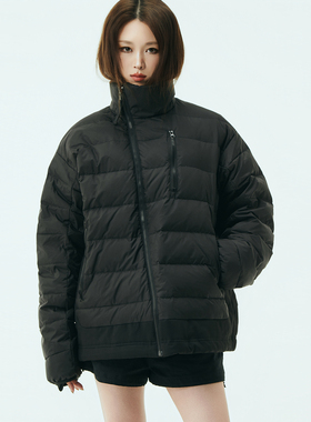 【Avocadong1/8AM10:00】黑色鹅绒小特别宽松款羽绒服