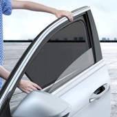 ES7 ES8 EC7 适用于蔚来ES6 汽车磁吸卡扣窗帘防晒隔热网式 遮阳帘