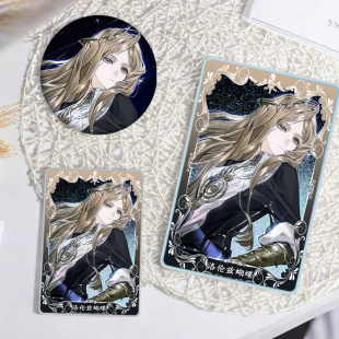 重返未来1999洛伦兹蝴蝶立牌徽章高颜值流麻收藏品卡通可爱送礼物