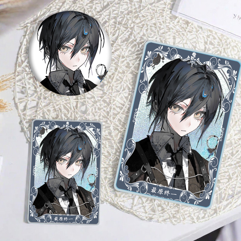 弹丸论破最原终一动漫徽章同人二次元新潮精美收藏品同学礼物