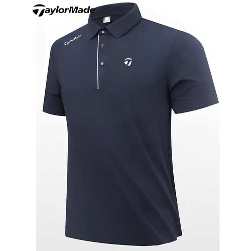TaylorMade泰勒梅夏季新款正品高尔夫短袖运动男士速干T恤polo衫