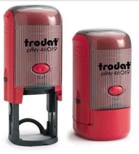 促销卓达trodat46019/46025回墨印 检验章 QC章 19mm 25mm