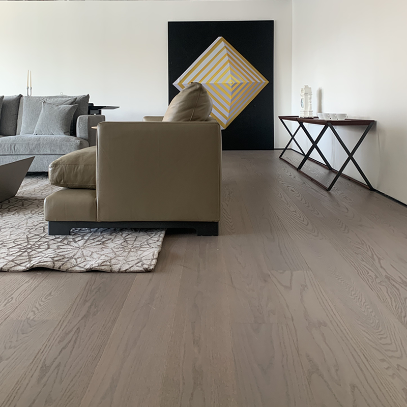 库卡cuca出口意大利轻奢陨石灰三层实木复合地暖地板f4星环保15/4