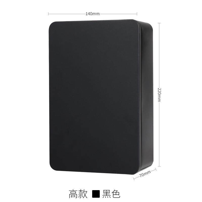 磨砂曲奇铁盒糖果盒盒收纳盒大小号长方形金属桌面礼品包装盒空盒