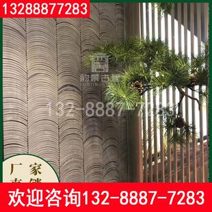 立瓦片中式仿古小青瓦古建青砖装饰瓦贴墙背景墙园林别墅铺地灰瓦