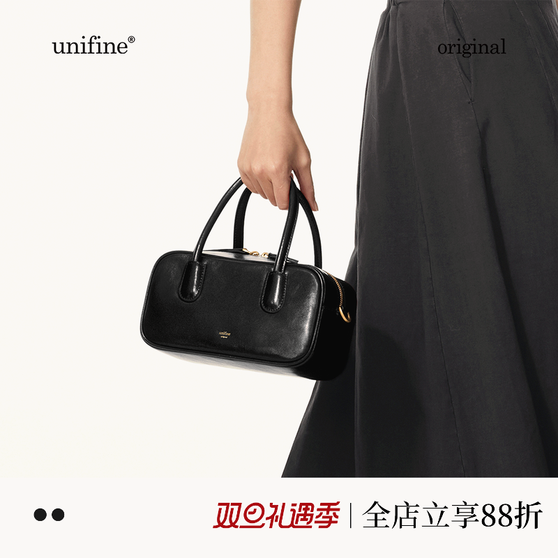 新款真皮波士顿包vol801