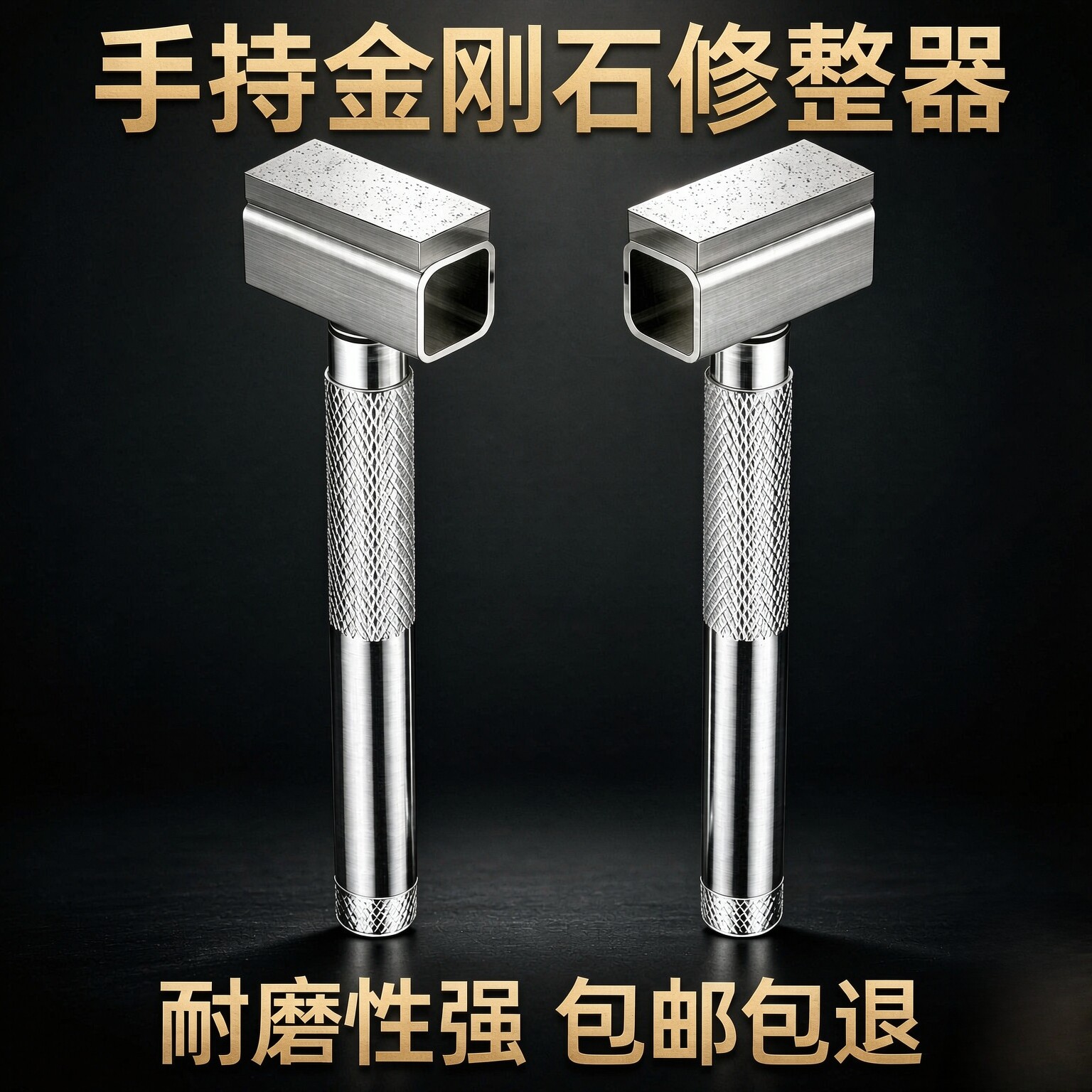 手持式T型金刚石砂轮修整器台式砂轮机修正笔金刚石修平神器