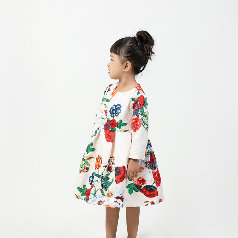 女童秋装新款连衣裙母女装亲子装