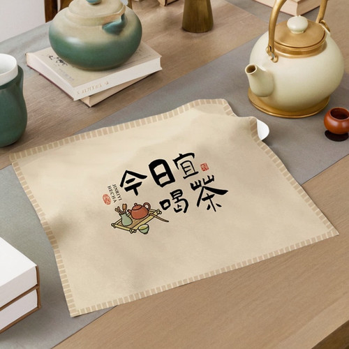 茶盘盖布防尘盖巾打印机盖布投影仪空气炸锅盖巾茶杯笔记本防尘罩