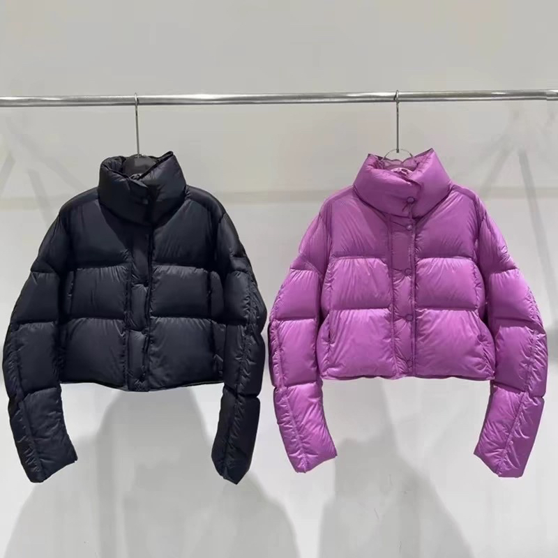 C332女冬季新款立领宽松休闲面包服保暖羽绒短外套休闲