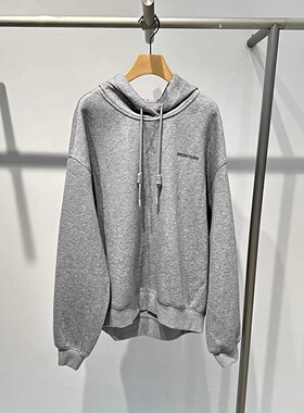 C123宽松大版秋冬新款时尚百搭显瘦连帽卫衣上衣女