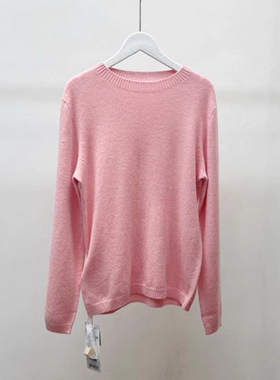 D823 春秋冬新款休闲百搭圆领套头打底羊毛衫女毛衣
